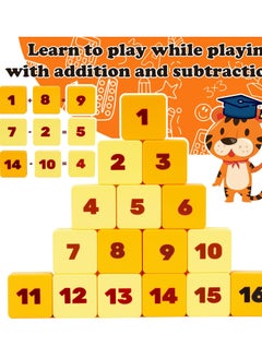Excefore Slide Puzzle Games, Challenging Math Puzzle Toys for Kids, Teens, and Adults, Handheld Brain Teaser Tangram Jigsaw IQ Game, Travel-Friendly Fidget Toy for STEM Learning  - Image 4