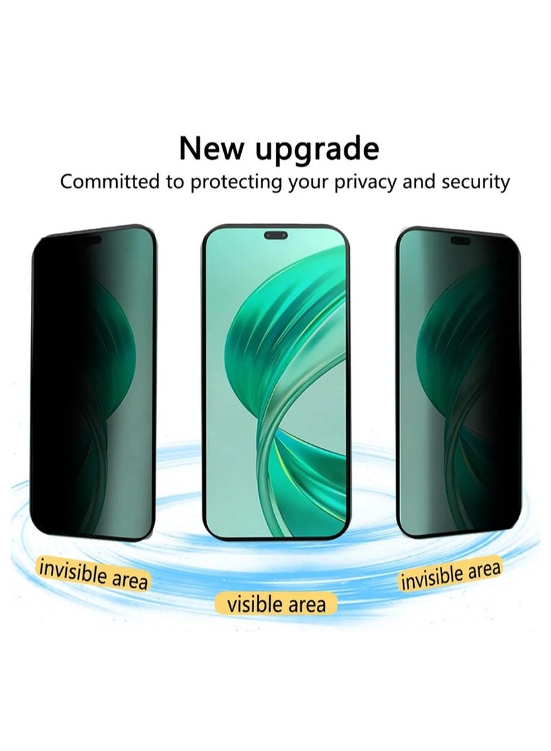 2 Pack Honor 400 Pro Privacy Screen Protector Tempered Glass Screen Guard Anti Peeking  - Image 2