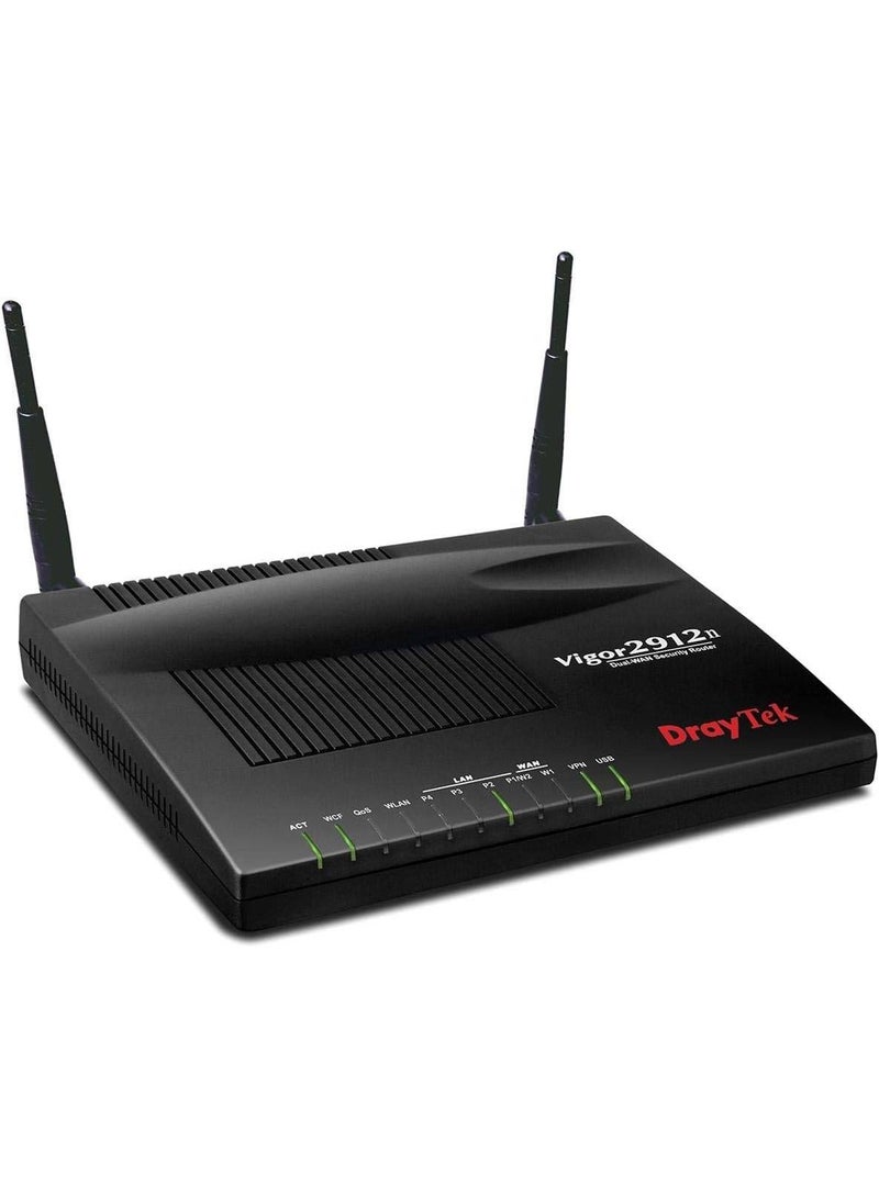 DrayTek Vigor2912n Dual WAN Load-balance VPN Router Wireless N, VPN 16 Tunnels, 3G USB - Image 1
