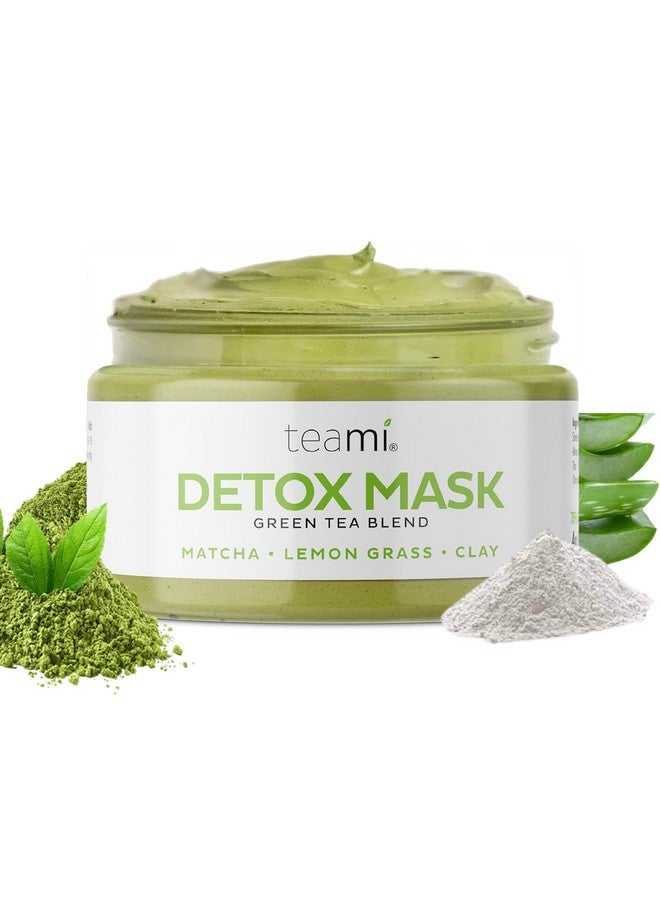 teami Teami Detox Face Mask for Hydraiting, Moisturizing & Purifying, Blackhead Remover Green Tea Deep Cleanse Mask reduces Acne & oil, Pore Minimizer Clay Mask for All Skin Types, Stick Mask Alternative - Image 1