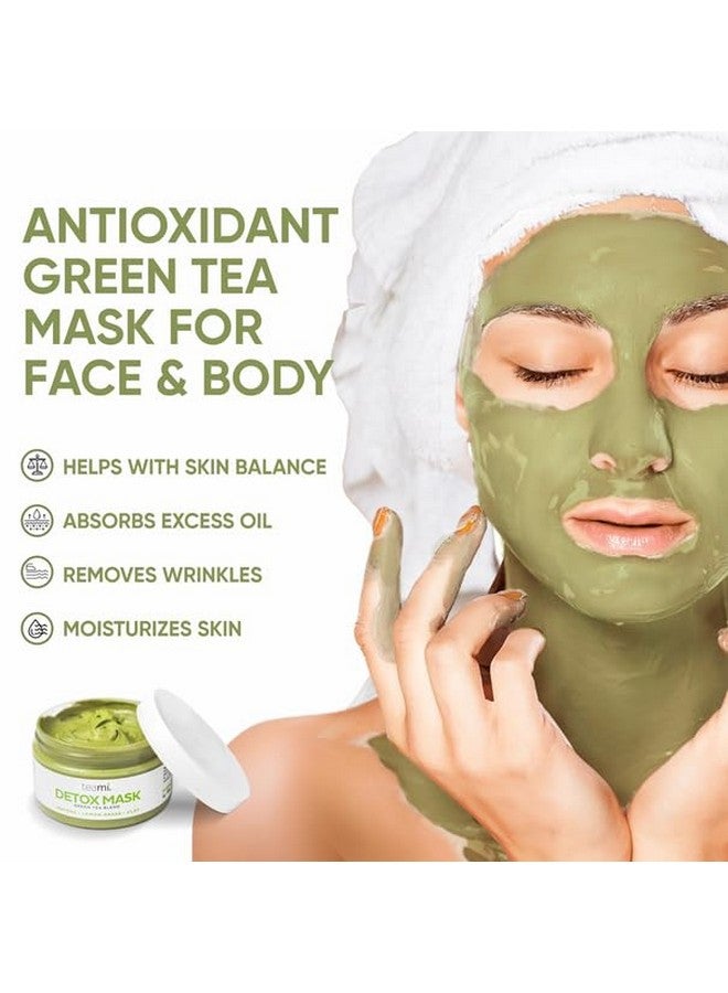 teami Teami Detox Face Mask for Hydraiting, Moisturizing & Purifying, Blackhead Remover Green Tea Deep Cleanse Mask reduces Acne & oil, Pore Minimizer Clay Mask for All Skin Types, Stick Mask Alternative - Image 5