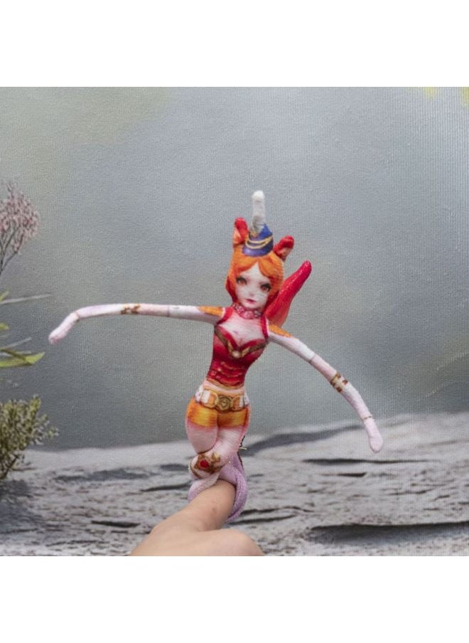 null - Abstract Dried Mouse King No White Edge Hand And Foot Wire Skeleton Activity Concave Shape Plush Doll Anime Doll-Height:Xiao Qiao- 28cm - Image 1