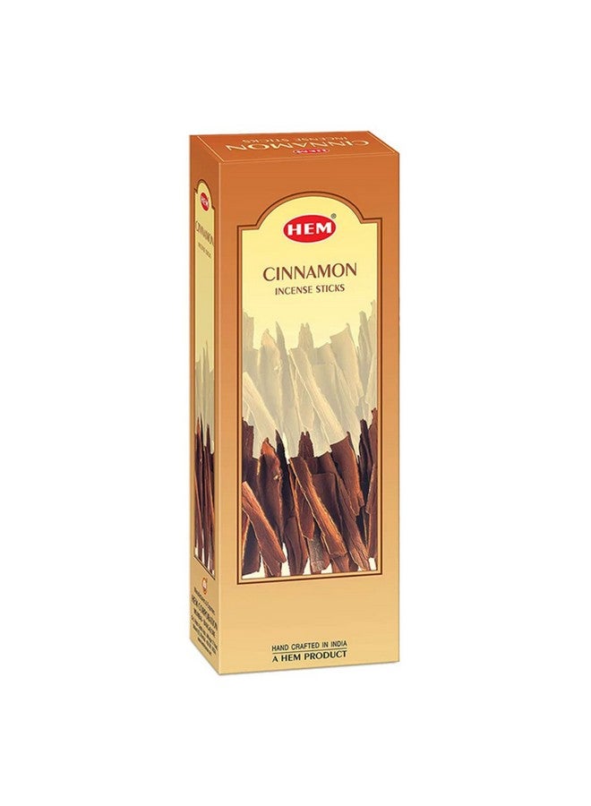 هيم أعواد بخور القرفة السوداء | أغارباتي لإضفاء النضارة على المنزل والصلاة والطاقة الإيجابية والتأمل | مصنوعة يدويًا وقليلة الدخان | عبوة من 120 عودًا | وقت الاحتراق: 35-40 دقيقة - Image 1