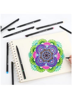 Beauenty Fineliner Pens Set, 36 Colour Fine Tip Point Pens - 0.4mm Drawing Pens, No Bleed Fine Line Pen Perfect for Sketching, Drawing, and Writing - Ideal for Artists, Students, and Journaling  - Image 4