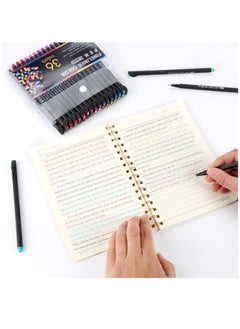 Beauenty Fineliner Pens Set, 36 Colour Fine Tip Point Pens - 0.4mm Drawing Pens, No Bleed Fine Line Pen Perfect for Sketching, Drawing, and Writing - Ideal for Artists, Students, and Journaling  - Image 5
