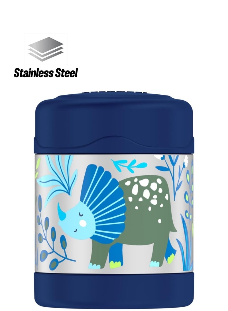 THERMOS Thermos Funtainer Stainless Steel Kids Dino Jar 290ml  - Image 1