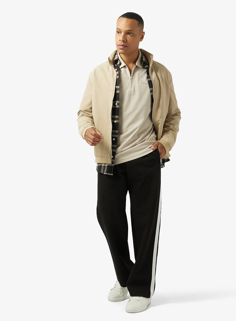 JACK & JONES Logo Half Zip Polo - Image 4
