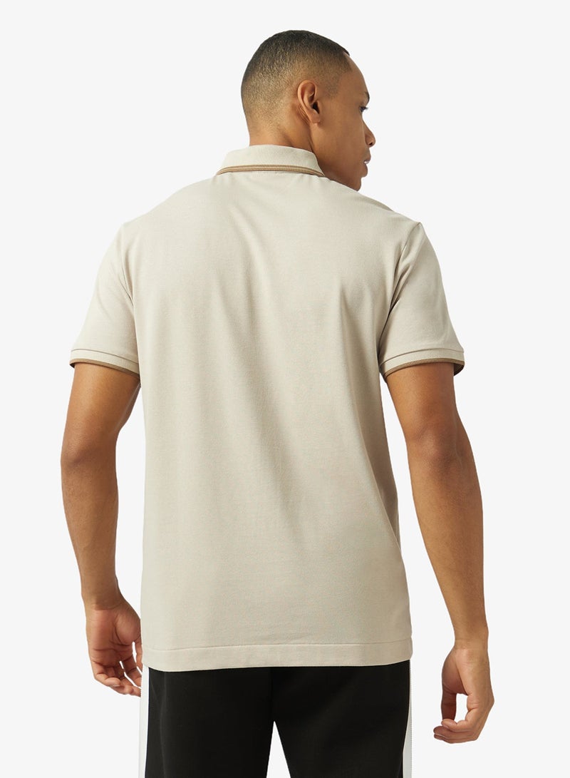 JACK & JONES Logo Half Zip Polo - Image 2