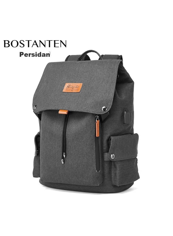 Bostanten Bosidandun Men's Backpack, High School And College Student Bookbag, Trendy Backpack, Large Capacity Laptop Bag For Men And Women - Image 1