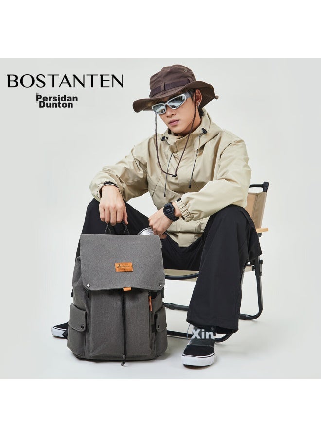 Bostanten Bosidandun Men's Backpack, High School And College Student Bookbag, Trendy Backpack, Large Capacity Laptop Bag For Men And Women - Image 4