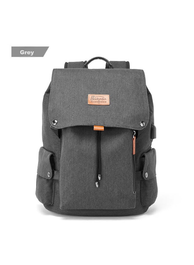Bostanten Bosidandun Men's Backpack, High School And College Student Bookbag, Trendy Backpack, Large Capacity Laptop Bag For Men And Women - Image 5