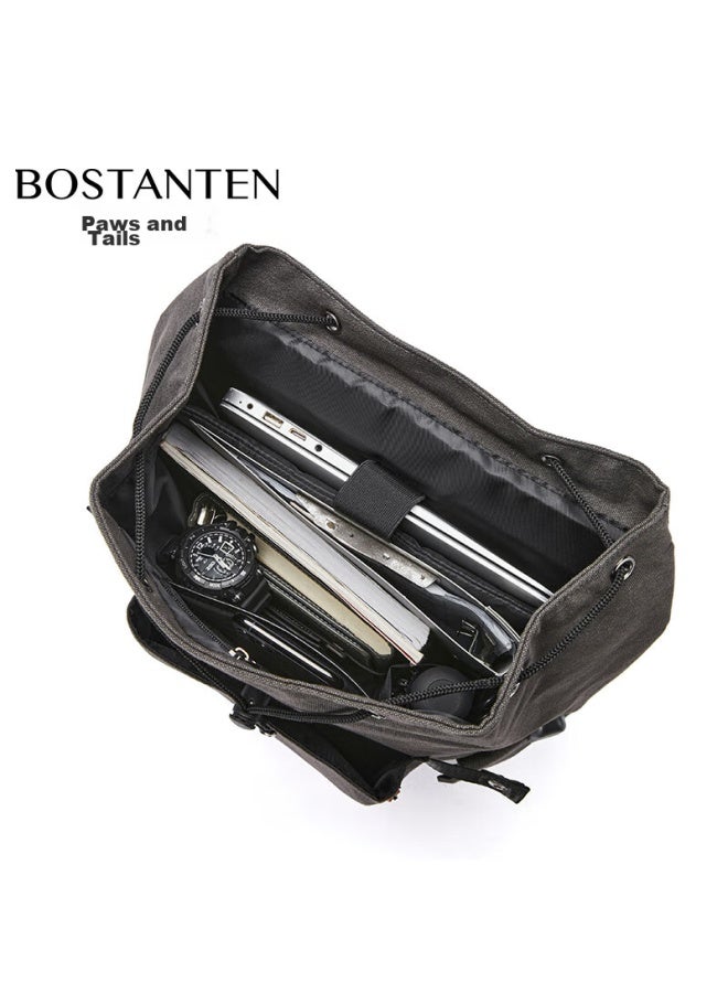 Bostanten Bosidandun Men's Backpack, High School And College Student Bookbag, Trendy Backpack, Large Capacity Laptop Bag For Men And Women - Image 2
