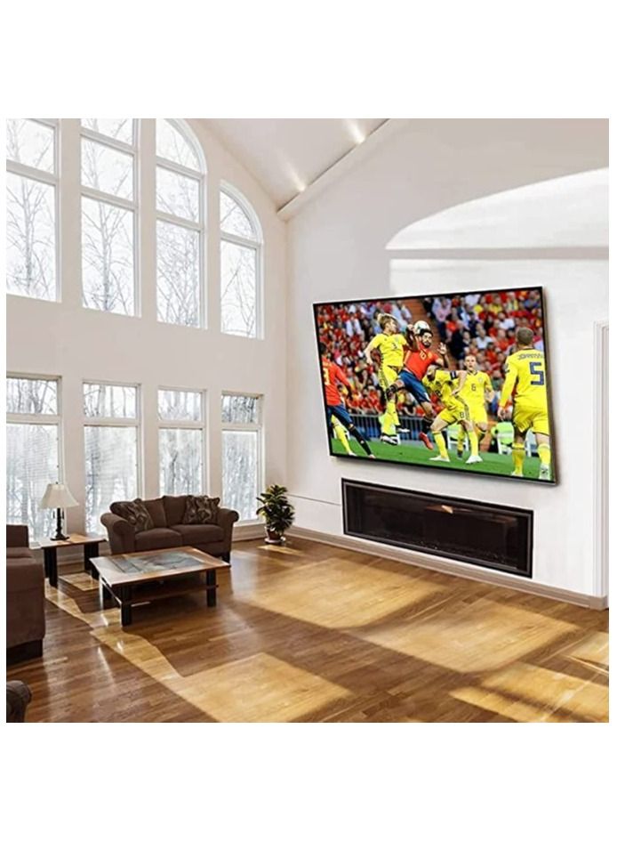 23" - 65" Fixed TV Wall Mount Bracket, Universal Tilt TV Heavy Duty Wall Mount Adjustable TV Stand for LED LCD OLED Plasma TV with Super Strong 50kg Weight - Image 3