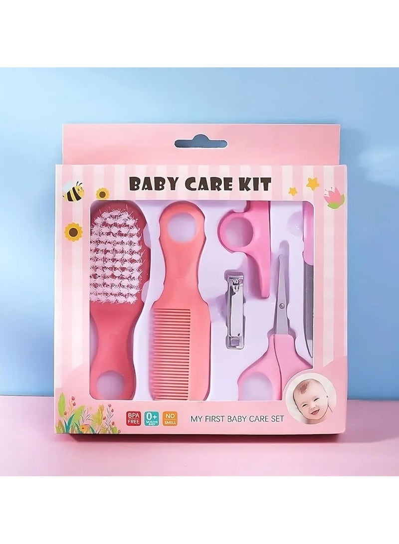Children's hair and nail care kit - pink  - Image 1