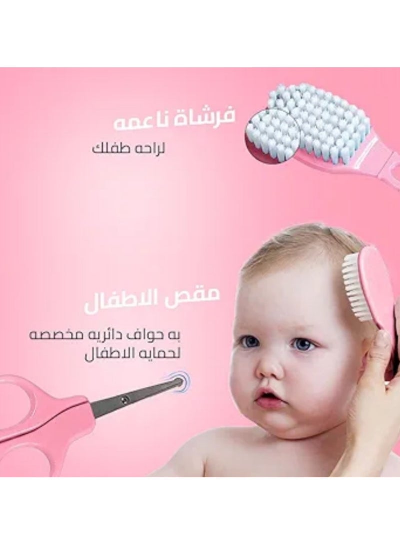 Children's hair and nail care kit - pink  - Image 4