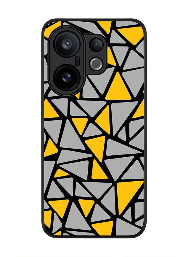 Stylizedd For vivo X200 FE / S30 Pro mini Case,Slim fit Camera Protection, Shockproof Thin Phone cover  - Triabstract