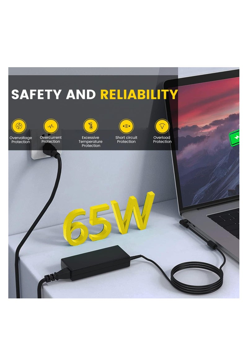 Generic 65W 45W Laptop Charger for Acer Chromebook CB3 CB5 CB3-111 CB3-131 CB3-132 CB3-431 CB3-531 CB3-532 CB5-132T CB5-571 C740 C720 C720p C738T C731 Aspire N15Q10 N15Q9 N15Q8 N16P1 N19H1 Laptop Power Supply  - Image 3