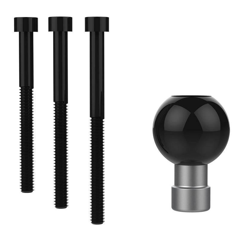 قاعدة تثبيت مقبض الدراجة النارية RAM Mounts RAMB367U مع براغي M8 وكرة بحجم B 1