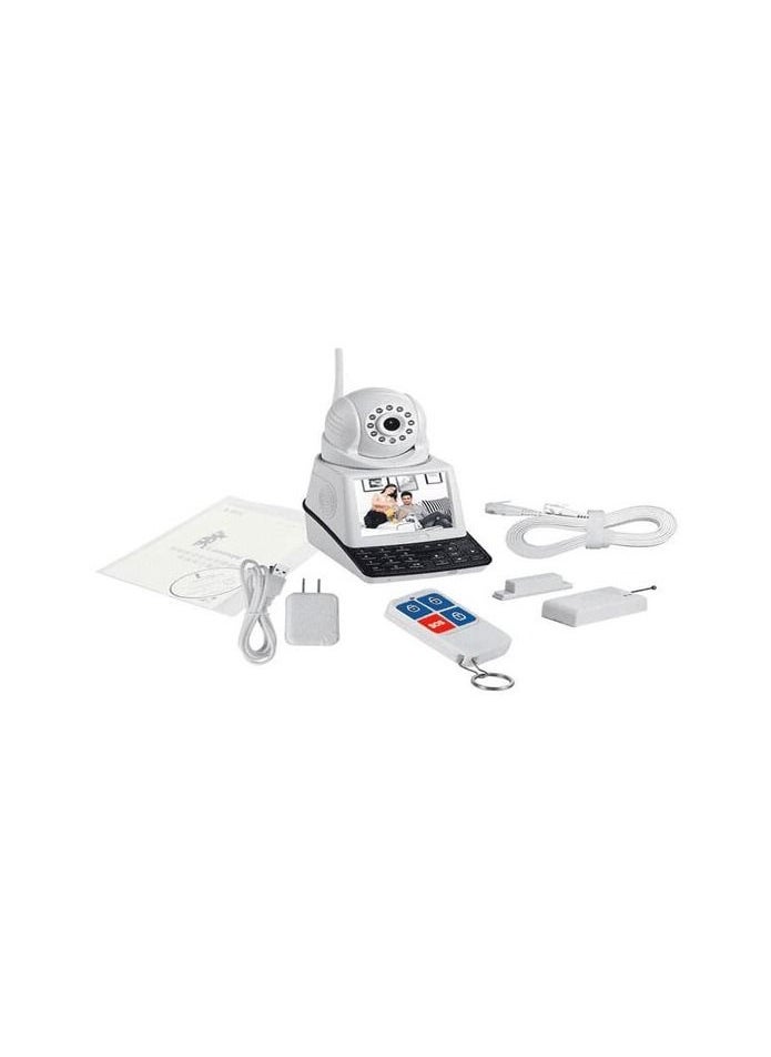 Generic - 2seeU 2CU-4 IN 1 ALARM security camera and alarm device 1.5 megapixel White - Image 1