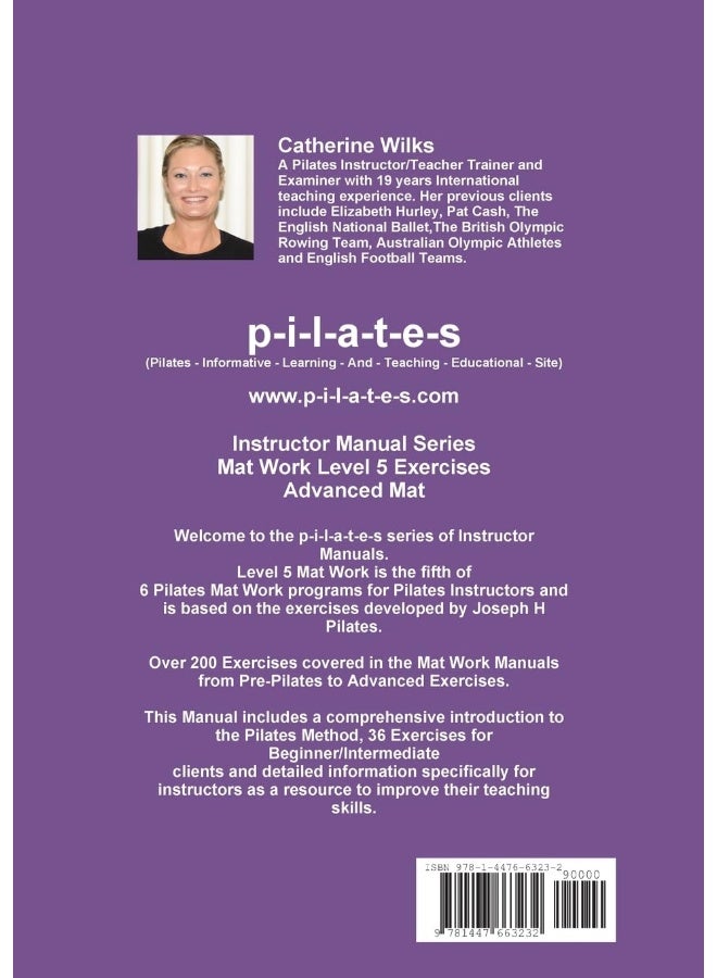 p-i-l-a-t-e-s Instructor Manual Mat Work Level 5  - Image 2