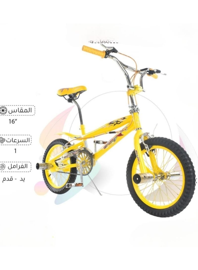 RALEIGH 16-inch bicycle with a durable bike system for a safe and confident riding experience. Hand + foot brakes. - Image 1