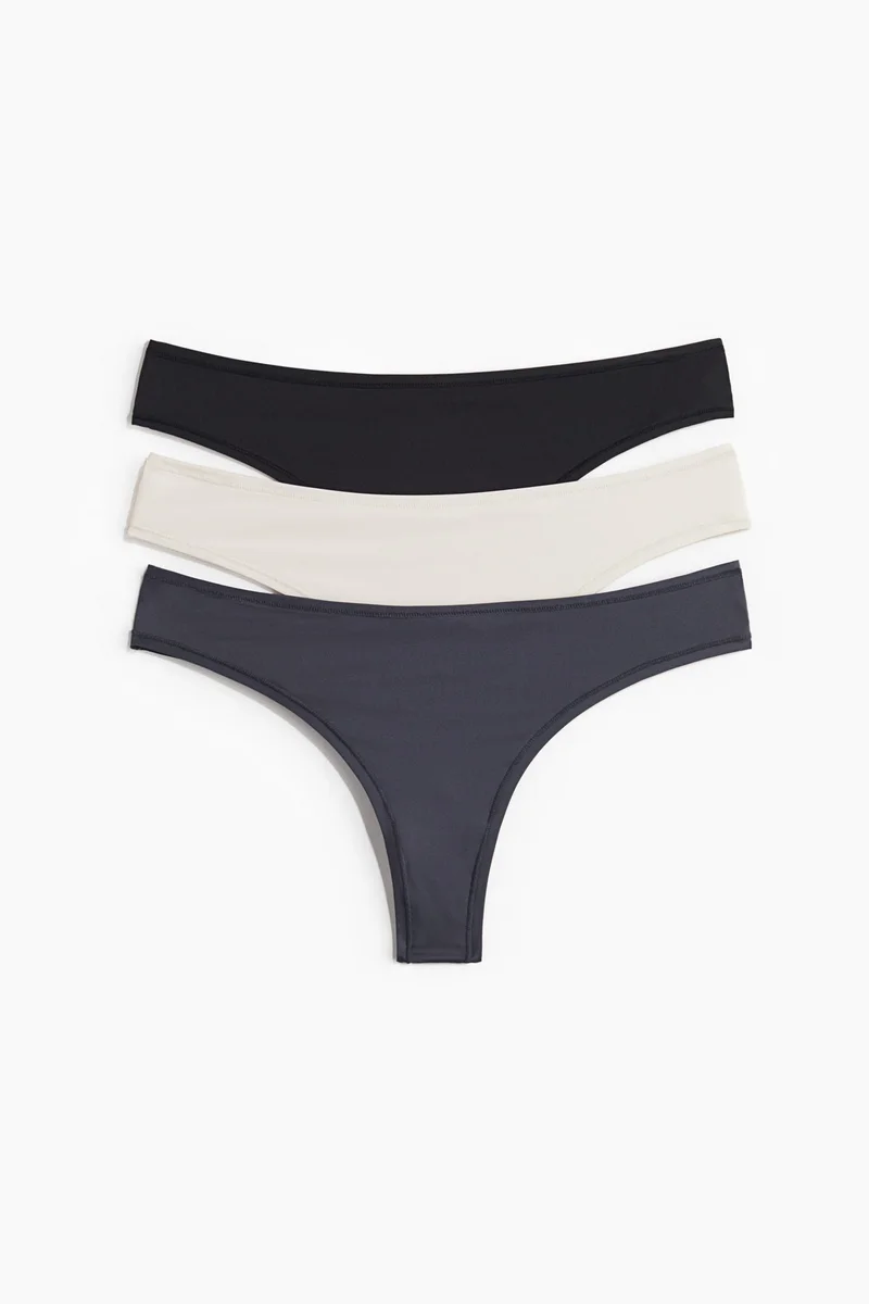 اتش اند ام 3-pack microfibre Brazilian briefs