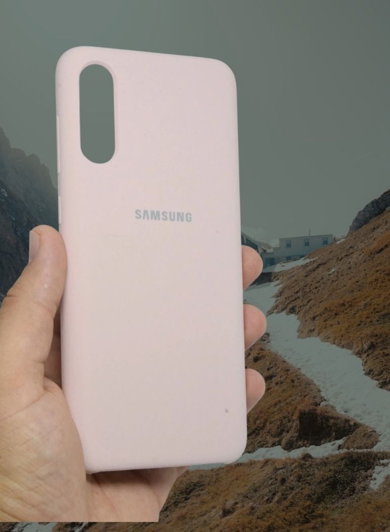 Galaxy Silicone Protective Case for Samsung Galaxy A 70S Cover Slim Stylish with Inside Microfiber Lining - Image 3