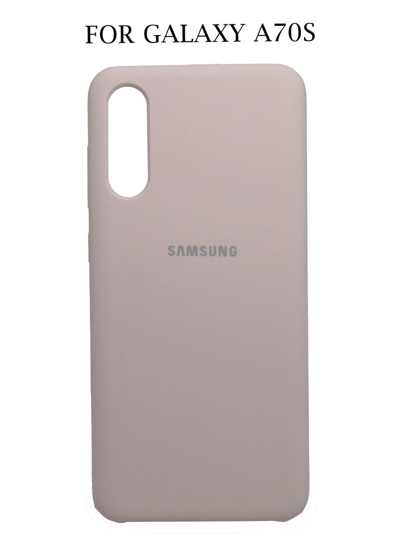 Galaxy Silicone Protective Case for Samsung Galaxy A 70S Cover Slim Stylish with Inside Microfiber Lining - Image 1