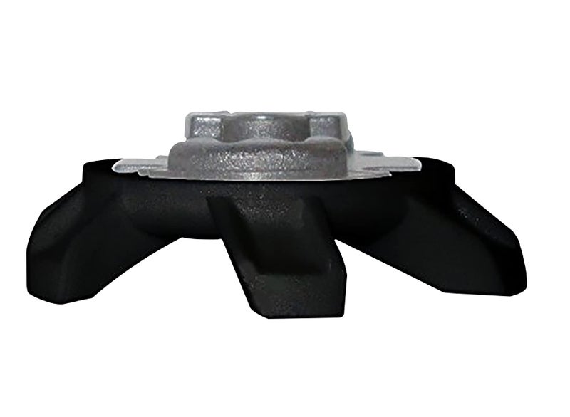 SOFTSPIKES Unisex Adult Black Stealth Golf Cleats, Black/Silver, Clamshell US - Image 5