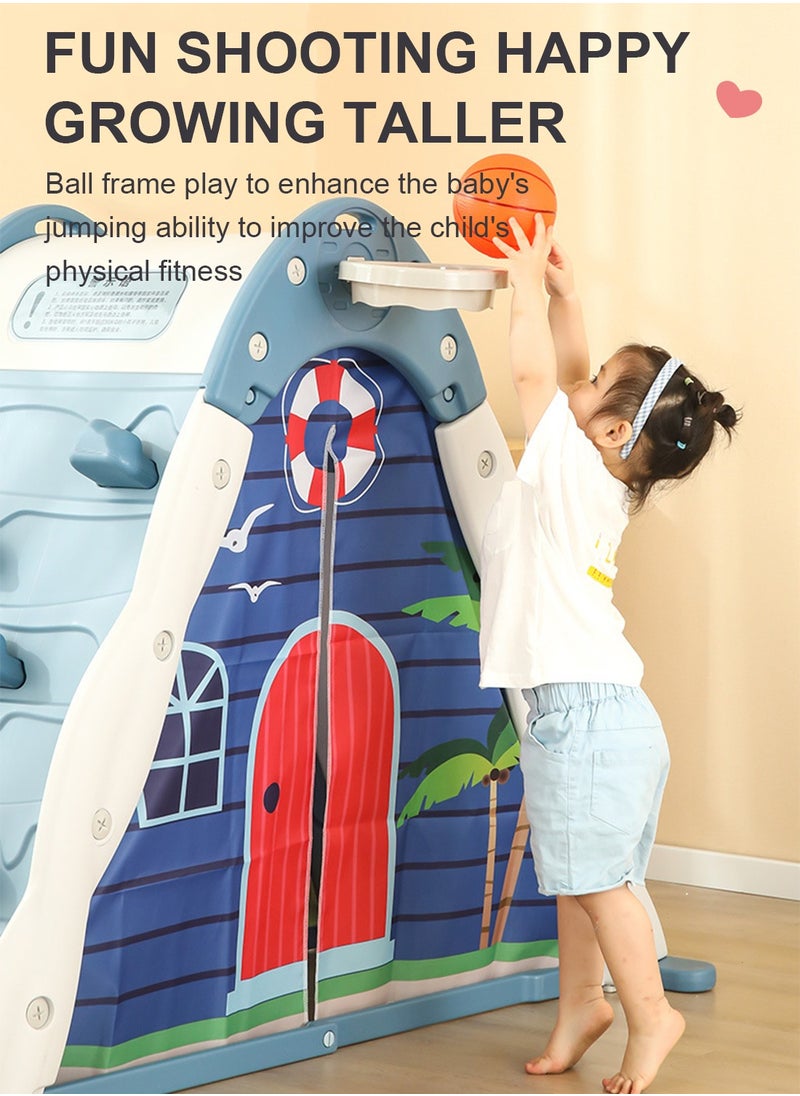 5 in 1 Children's Tent Children Indoor Princess Boy Girl Play House Baby Small House House Climbing Toys