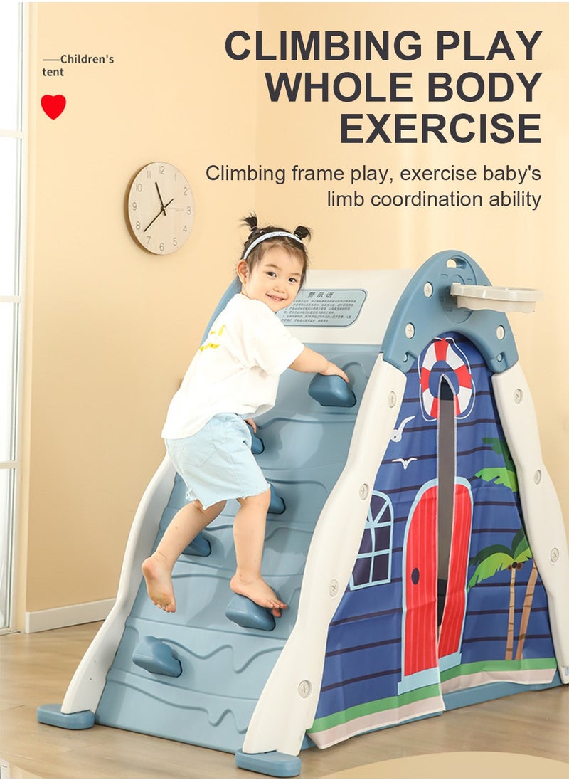 5 in 1 Children's Tent Children Indoor Princess Boy Girl Play House Baby Small House House Climbing Toys