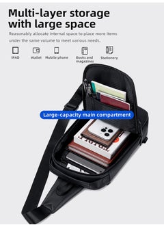 Golden Wolf GXB00725 Casual Shoulder Chest Anti-theft Waterproof Hand CrossBags  - Image 5