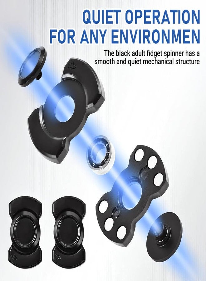 PATPAT® Fidget Toy Pocket Portable Pressure Relief Gadget Sensory Toy for Kids & Adults EDC Swivel Gadget Triple-Play Fingertip Toy for Stress Relief, Concentration, Mindfulness Training - Image 5
