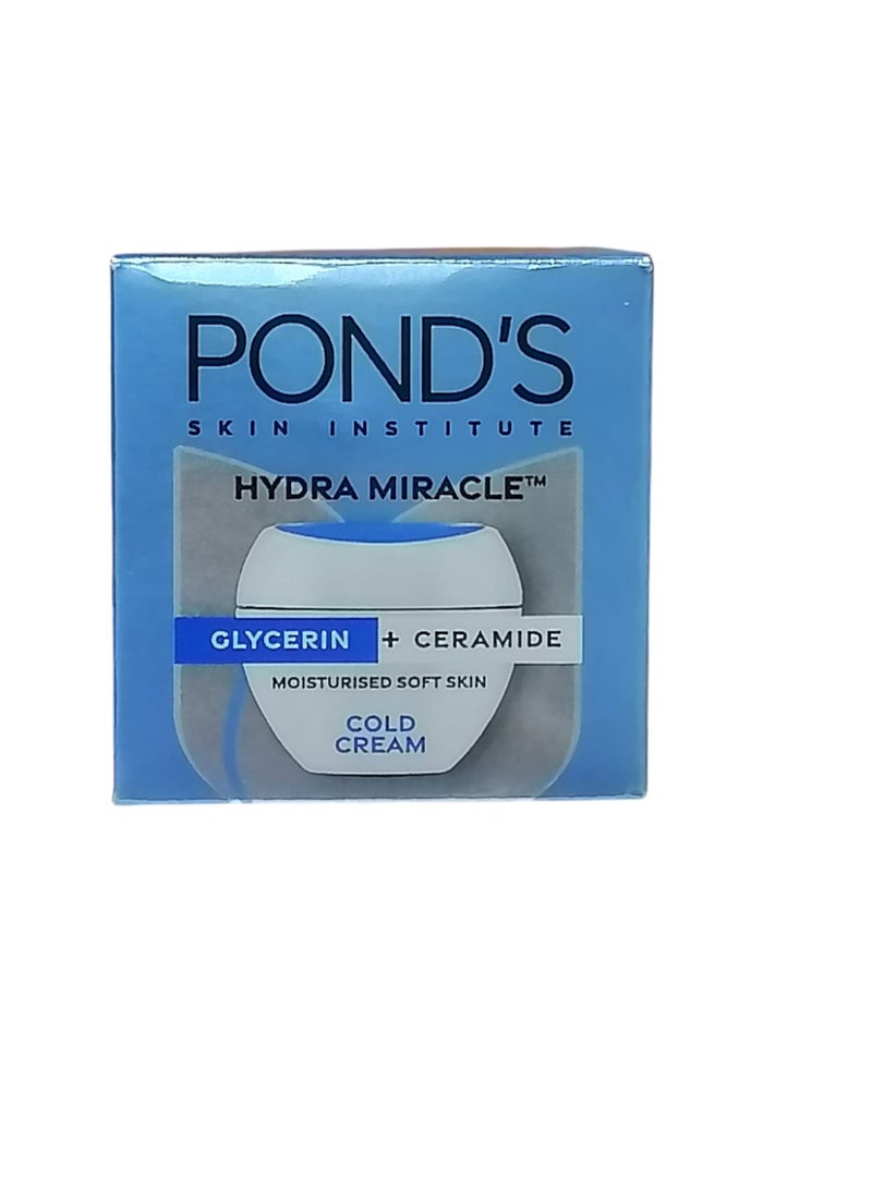 Pond's Hydra Miracle Glycerin + Ceramide Moisturised Soft skin Cold Cream 100ml - Image 1
