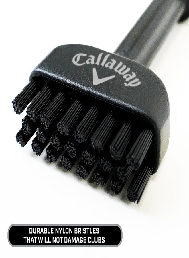 Callaway Golf Mini-Mag Magnetic Club Brush - Compact Golf Club Brush, Groove Cleaner, Golf Bag Accessory, Detachable Magnet, Durable Scrubbing Nylon Bristles - Image 3