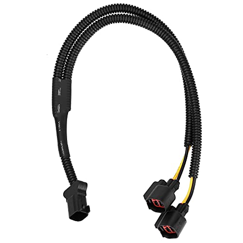SEINECA Car Horn Adapter Wiring Harness 1 to 2 Horn Adapter Connector Y Type Horn Special Plug Wiring Compatible with Ford Chevrolet - Image 1