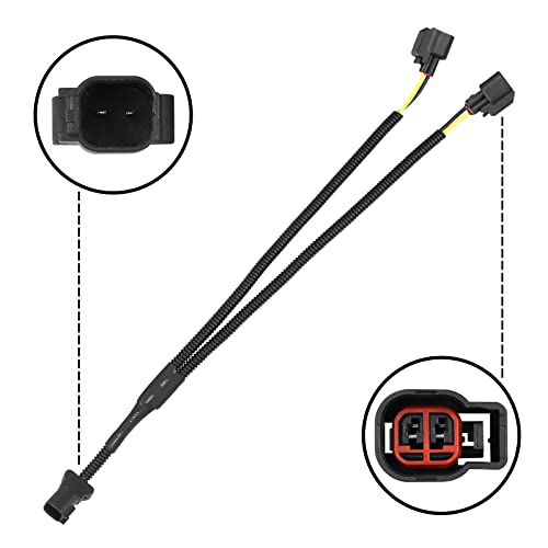SEINECA Car Horn Adapter Wiring Harness 1 to 2 Horn Adapter Connector Y Type Horn Special Plug Wiring Compatible with Ford Chevrolet - Image 2