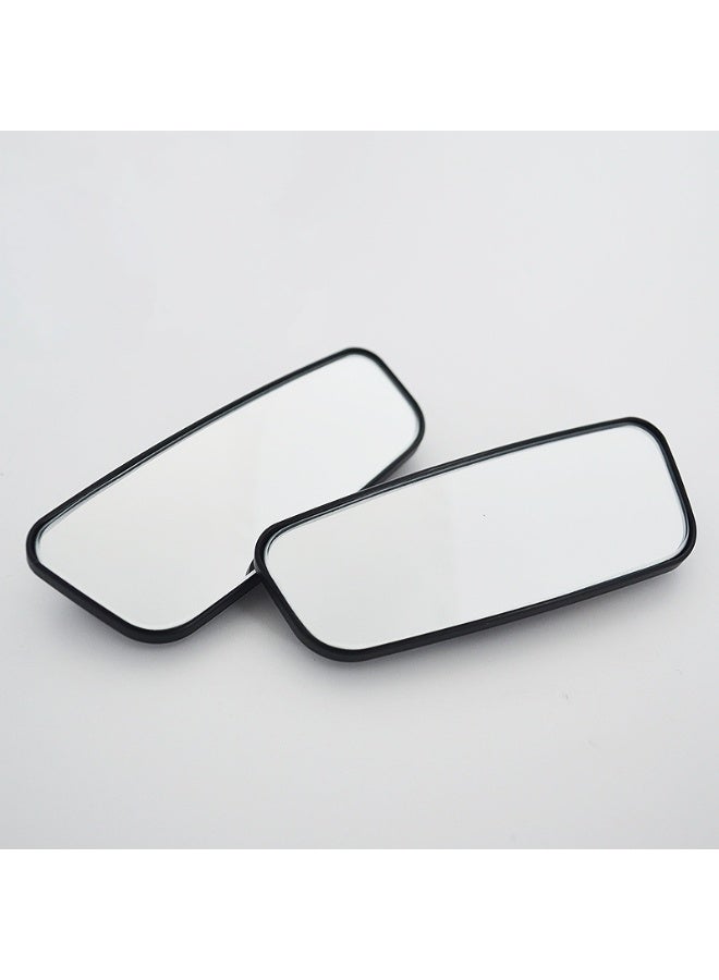 SKT Shiketro Adjustable Blind Spot Mirror, Rectangular Wide Angle Rear View Mirror for Car, SUV, Truck - 2 Pack - Image 2