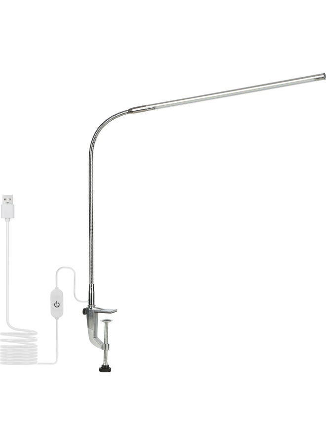 NIBEMINENT USB Clip-On Desk Lamp White - Image 1