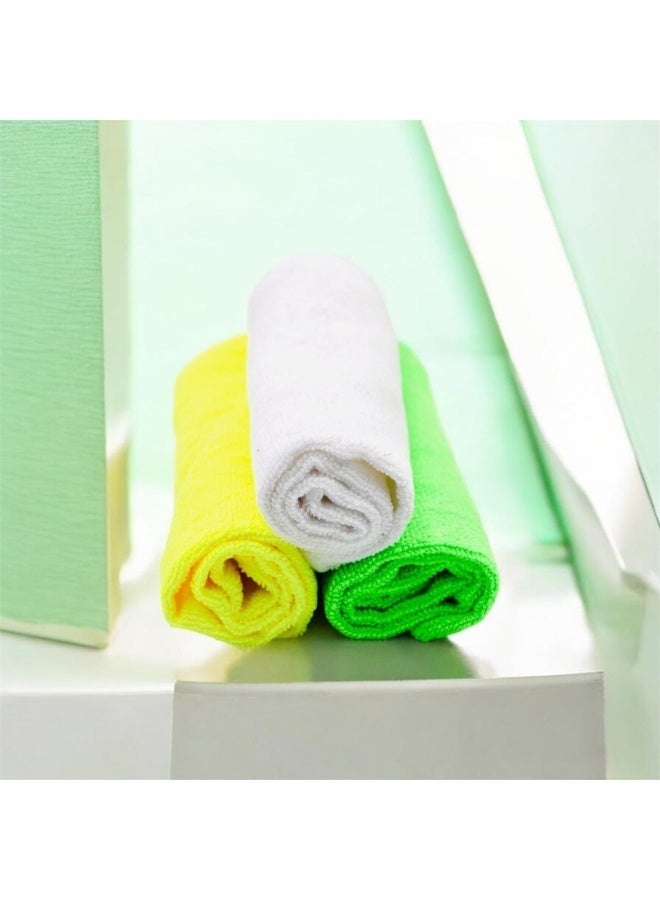 Tixo Microfiber Cleaning Cloths, Mixed Colors, Ultra-Absorbent and Lint-Free, Scratch-Free Reusable Cleaning Towels for Kitchen, Windows, Car and Delicate Surfaces, 40 x 40 cm - Image 2