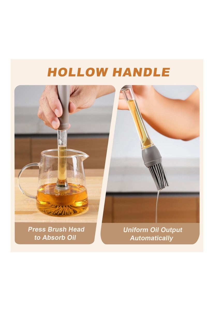 general 4 Pack Basting Brush for Cooking, Silicone Heat Resistant Pastry Brushes, Spread Oil Sauce Butter, Food Brush for Cooking, BBQ, Barbecue, Baking, Grilling Tool Kitchen Gadget Home Outdoor Use - Image 4