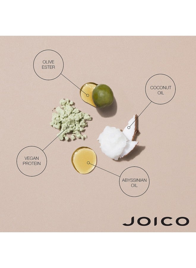 JOICO Innerjoi Strengthen Oil Cream Masque For Damaged Colortreated Hair Sulfate & Paraben Free Naturallyderived Vegan Formula 5.1 Oz - Image 4
