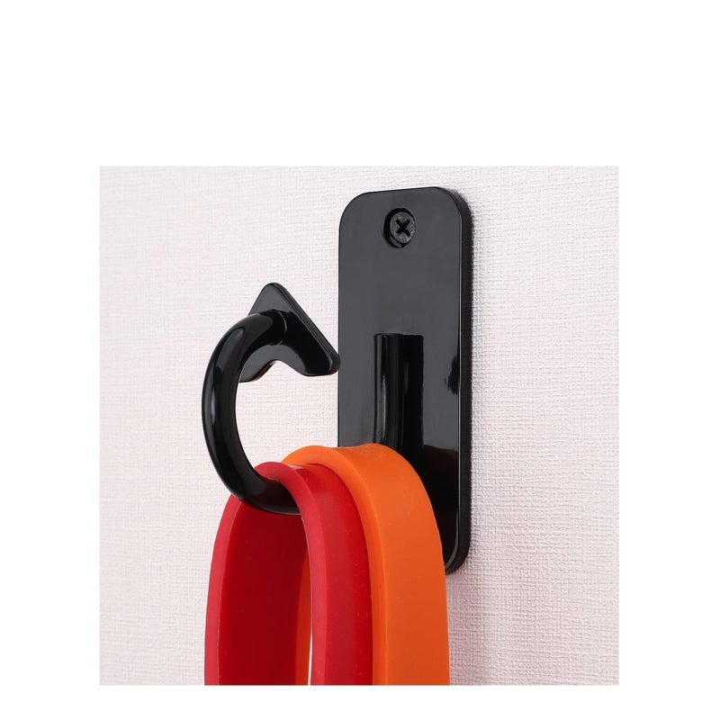 SOLARAE 3PCS Workout Wall Mount Anchors Heavy Duty Resistance Band Wall Anchor Home Gym Exercise Anchors Ceiling Mounted Hooks Exercise Strap Anchor for Body Weight Straps Strength Training Yoga - Image 4