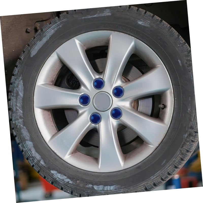 1set Wheel Lug Nut Covers Easy Installation for Trailer and Truck Essential for Car Hub and Tire - Image 4