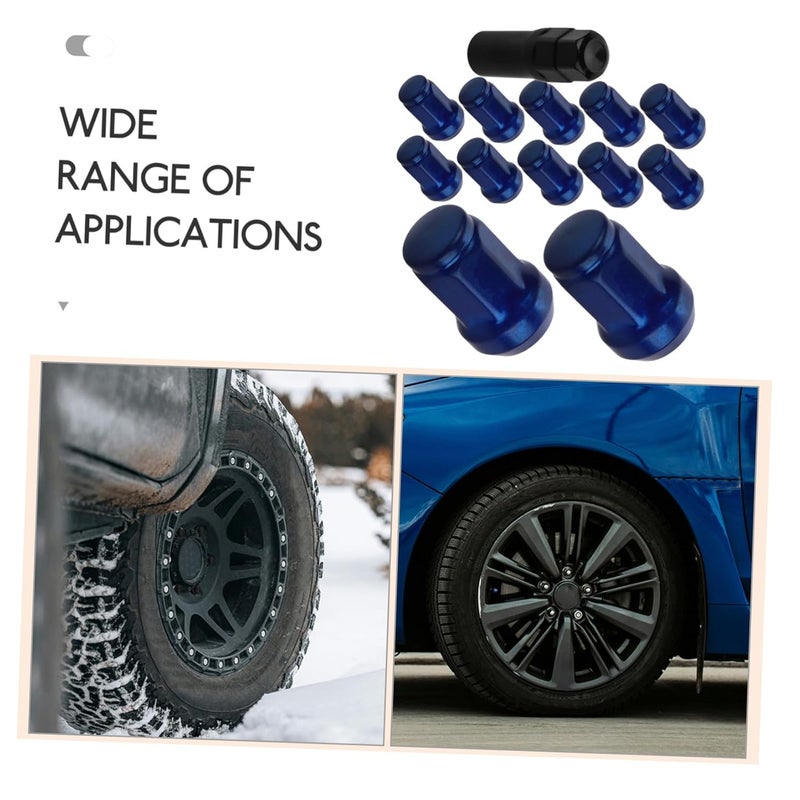 1set Wheel Lug Nut Covers Easy Installation for Trailer and Truck Essential for Car Hub and Tire - Image 3
