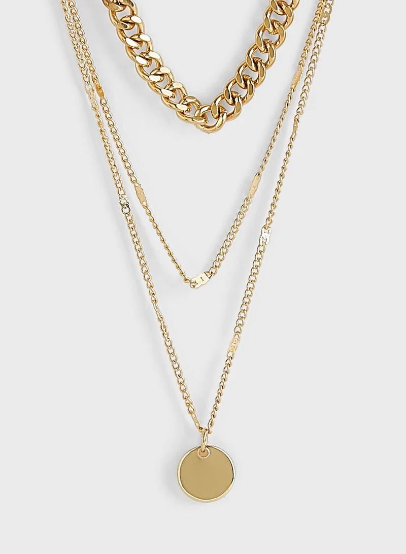 PIECES Pchymmi Layered Necklace