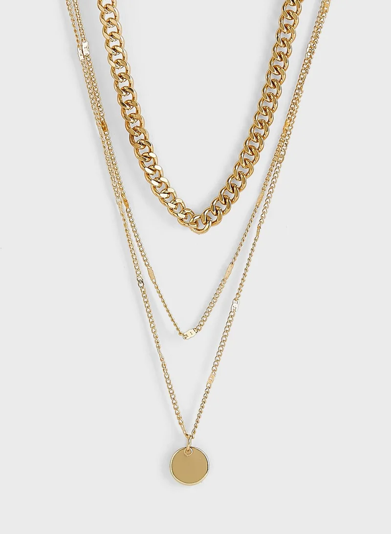 PIECES Pchymmi Layered Necklace