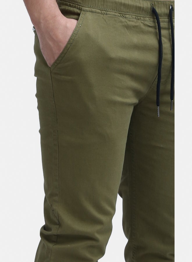 RAVIN Elastic Waist Cargo Pants with Drawstring  - Image 4