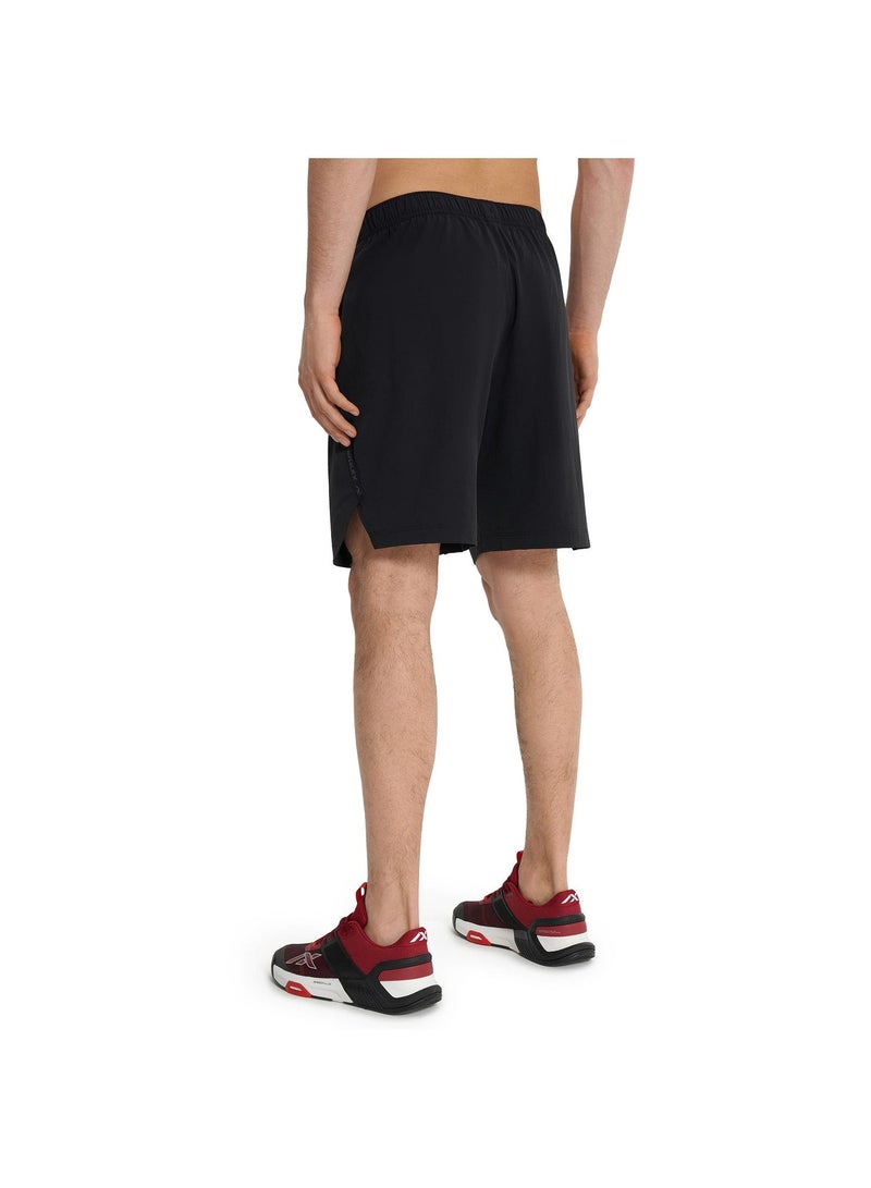 Athlex Men's Combat 9 Training Shorts Black, Athlex, Loose Fit, ATANTIODOR Odor Control, Adjustable Waistband, Durable Nylon for Gym and Outdoor Workouts - Image 5
