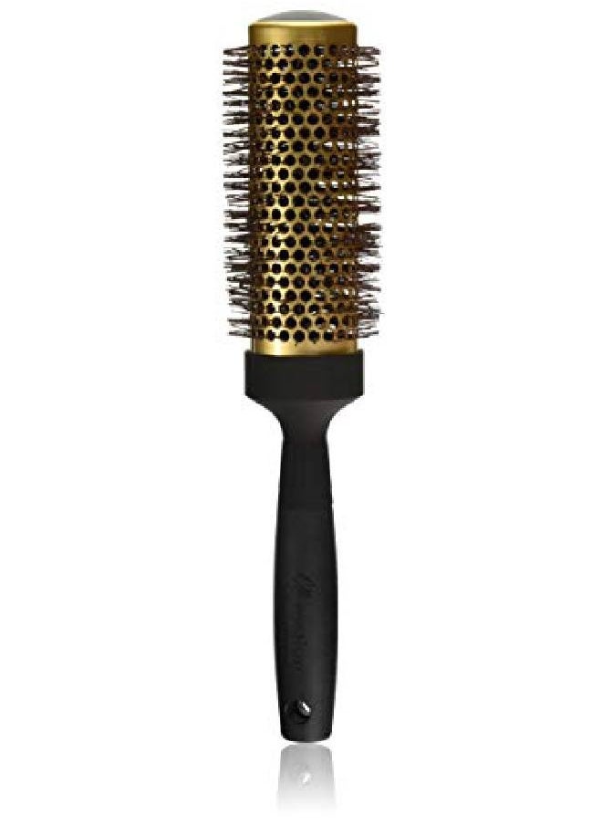 Creative Hair Brushes - Gold Nano Ceramic 6 Inch Long Barrel Ion Wavy Bristles - Image 1